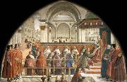 Domenico Ghirlandaio Confirmation of the Rule china oil painting reproduction